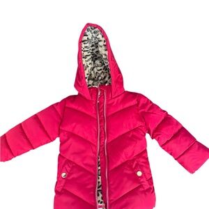 Kensie Girl Pink Hooded Puffer Jacket 2T